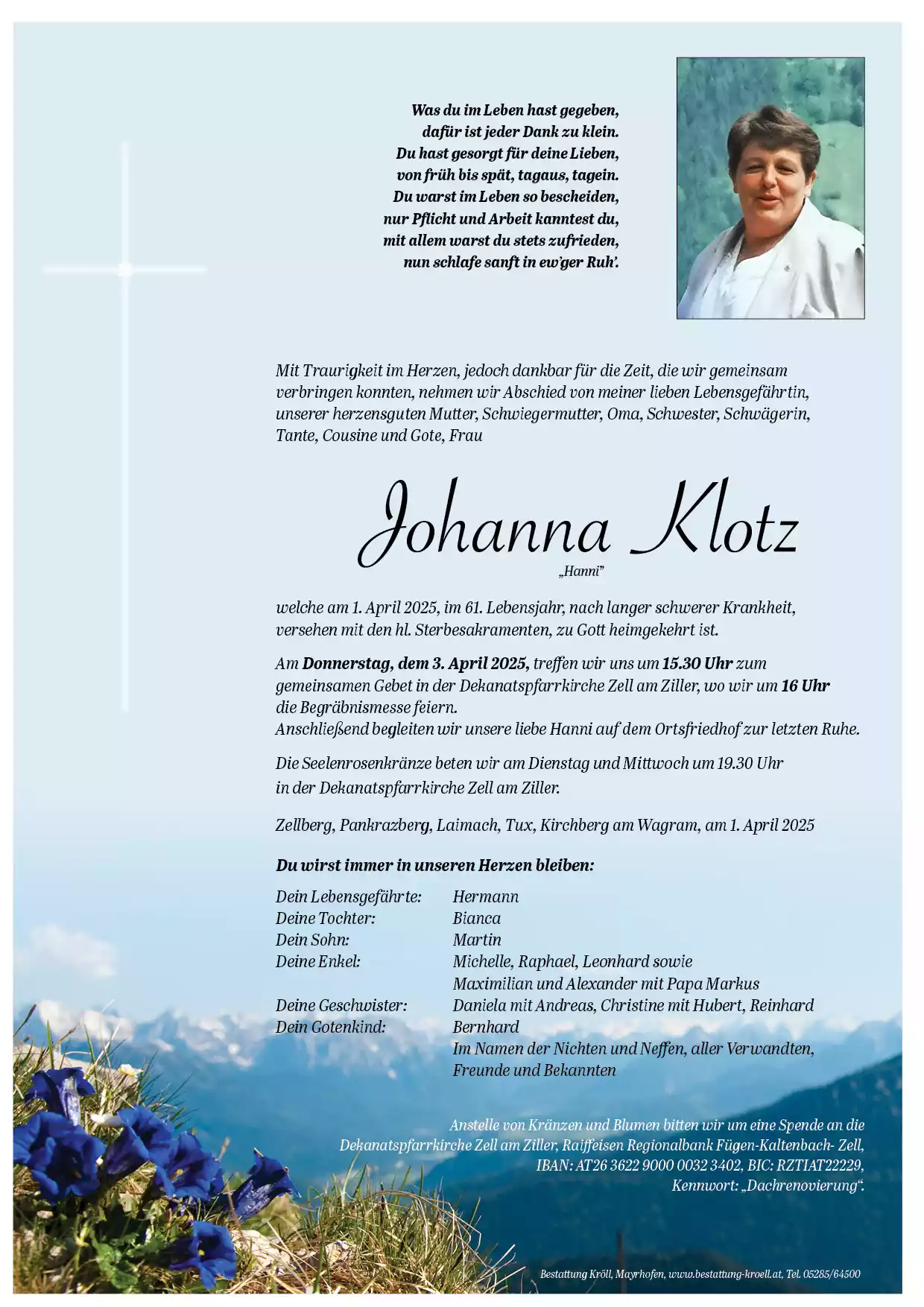 Parte von Johanna Klotz